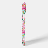 カラフルな花園のイニシャルプリント Case-Mate iPhoneケース (裏面 / 右)