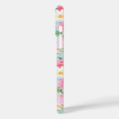 カラフルな花園 モノグラム Case-Mate iPhoneケース (裏面 / 左)