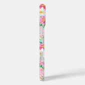 カラフルな花園 モノグラム Case-Mate iPhoneケース (裏面 / 右)