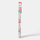 カラフルな花園 モノグラム Case-Mate iPhoneケース (裏面 / 右)