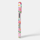 カラフルな花園 モノグラム Case-Mate iPhoneケース (裏面 / 右)