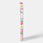 カラフルな花園 モノグラム Case-Mate iPhoneケース (裏面 / 左)