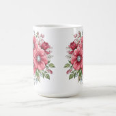 カラフルな花束 コーヒーマグカップ (中央)