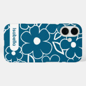 カラフルな花柄がおしゃれなiPhoneケース Case-Mate iPhoneケース (裏面 (横))