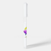 カラフルな花柄のシンプルモダンなオリジナルデザイン Case-Mate iPhoneケース (裏面 / 右)