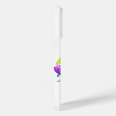 カラフルな花柄のシンプルモダンなフォトギフト Case-Mate iPhoneケース (裏面 / 右)