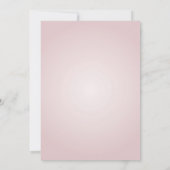 カラフルな花柄の結婚式招待状 招待状 (裏面)