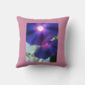 カラフルな花柄 クッション (裏面)