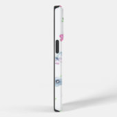 カラフルな花柄 Case-Mate iPhoneケース (裏面 / 右)