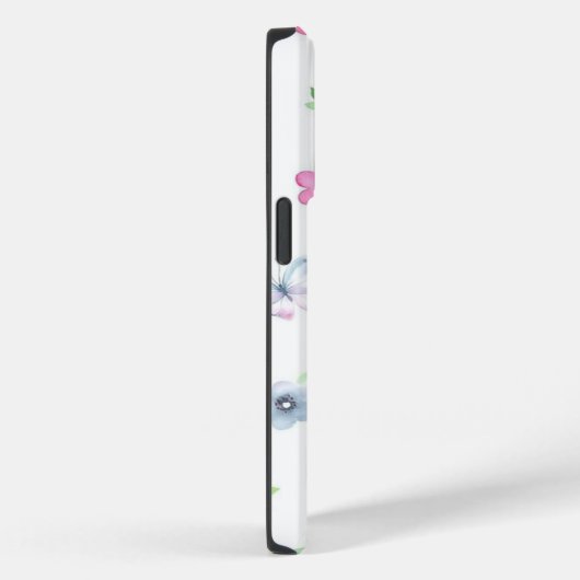 カラフルな花柄 Case-Mate iPhoneケース (裏面 / 右)