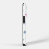 カラフルな花柄 iPhoneケース (右側面)