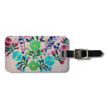 カラフルな花模様