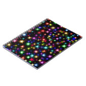 カラフルな花火 ノートブック (左側)