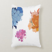 カラフルな花 アクセントクッション (正面(垂直))