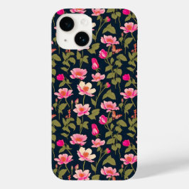 カラフルな花 - フラワーパターン 22 - iPhoneケース Case-Mate iPhone 14ケース