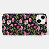 カラフルな花 - フラワーパターン 22 - iPhoneケース Case-Mate iPhoneケース (裏面 (横))
