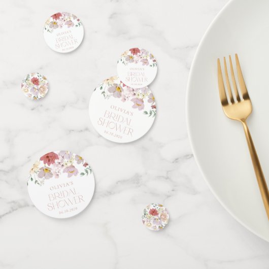 カラフルな花, 野の花, ボヘミア, ブライズシャワー コンフェッティ (グループ)