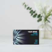 カラフルな芸術の名刺 名刺 (スタンド正面)