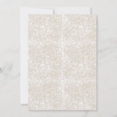 カラフルな芸術の絵画ツール誕生日 招待状 (裏面)