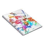 カラフルな芸術 ノートブック (右側)