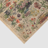 カラフルな草原によってはハーブ辞書の芸術が開花します 薄葉紙 (詳細)