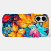 カラフルな落ち葉 Case-Mate iPhoneケース (裏面 (横))