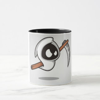 カラフルな落書き柄 コーヒーマグカップ | かわいいキャラクター マグカップ