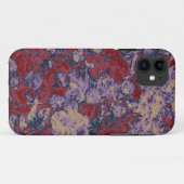 カラフルな葉および花のカムフラージュパターン Case-Mate iPhoneケース (裏面(横))