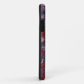 カラフルな葉および花のカムフラージュパターン Case-Mate iPhoneケース (裏面/右)