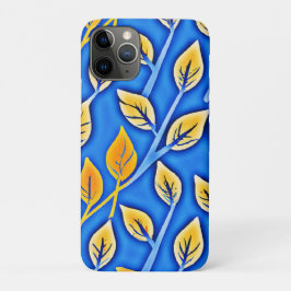 カラフルな葉のVibrant ColorVista パターン iPhone 11 Proケース