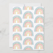 カラフルな虹のクリスマス　ロックダウンを生き抜いた (裏面)