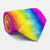 カラフルな虹の抽象的な背景ぼやけ ネクタイ (ロール)