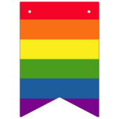 カラフルな虹の旗ゲイプライド バンティングフラッグ (第1の旗)