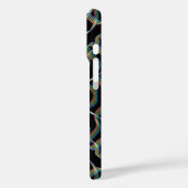 カラフルな虹色のリボンロールパターンアート Case-Mate iPhoneケース (裏面 / 左)