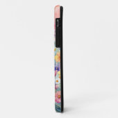 カラフルな蝶と花のiPhone / iPadケース Case-Mate iPhoneケース (裏面/左)