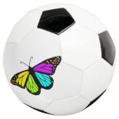 カラフルな蝶clipart サッカーボール (3/4)
