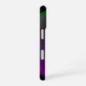 カラフルな融合中心の幾何学模様のiPhone 16ケース iPhone 16ケース (右側面)