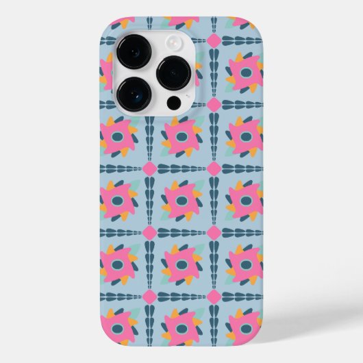 カラフルな装飾タイル Case-Mate iPhoneケース (裏面)