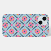 カラフルな装飾タイル Case-Mate iPhoneケース (裏面 (横))