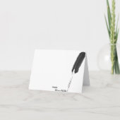 カラフルな誕生日の挨拶状 カード (裏面)