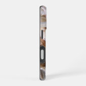 カラフルな貝殻とヒトデ iPhone 16ケース (右側面)