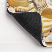 カラフルな貝殻のマウスパッド マウスパッド (コーナー)