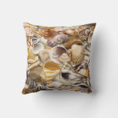 カラフルな貝殻の装飾用クッション クッション (裏面)