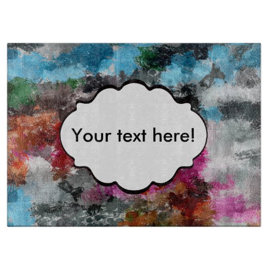 カラフルな質 カッティングボード (正面)