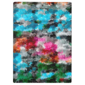 カラフルな質 クリップボード (裏面)