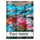 カラフルな質 クリップボード (正面)