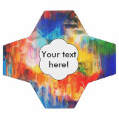 カラフルな質 サッカーボール (フラット)