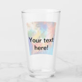 カラフルな質 タンブラーグラス (裏面)