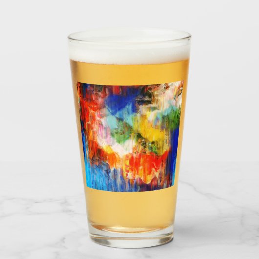 カラフルな質 タンブラーグラス (ドリンク正面)