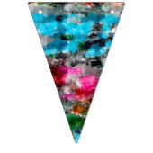 カラフルな質 バンティングフラッグ (第1の旗)